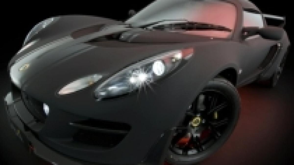 lotus exige scura o masina sport intunecata produsa in numar limitat foto