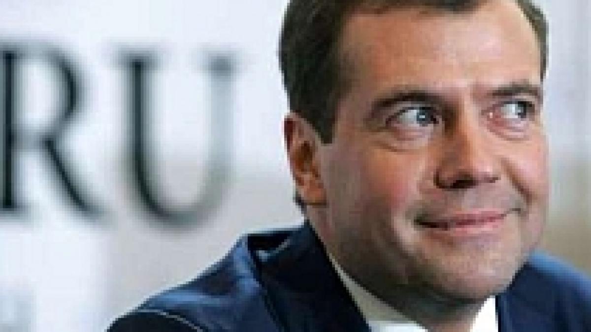 medvedev rusia vrea sa si armonizeze relatiile cu sua si nato