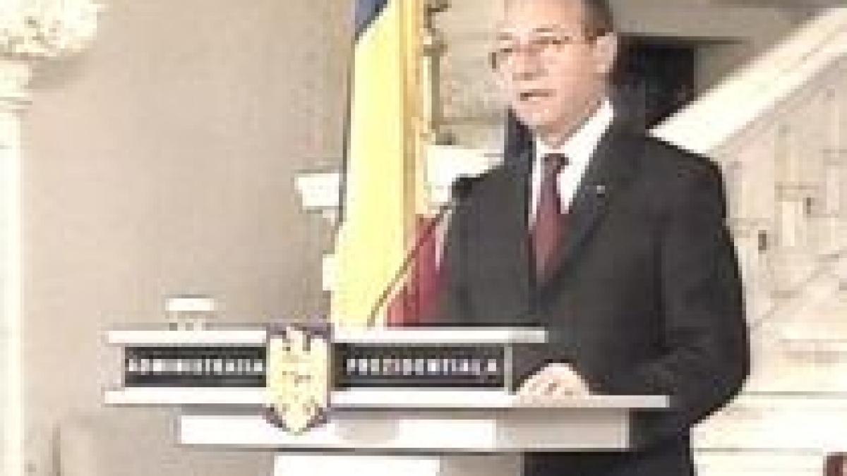 basescu a semnat decretul referendum pentru unicameral in primul tur al prezidentialelor