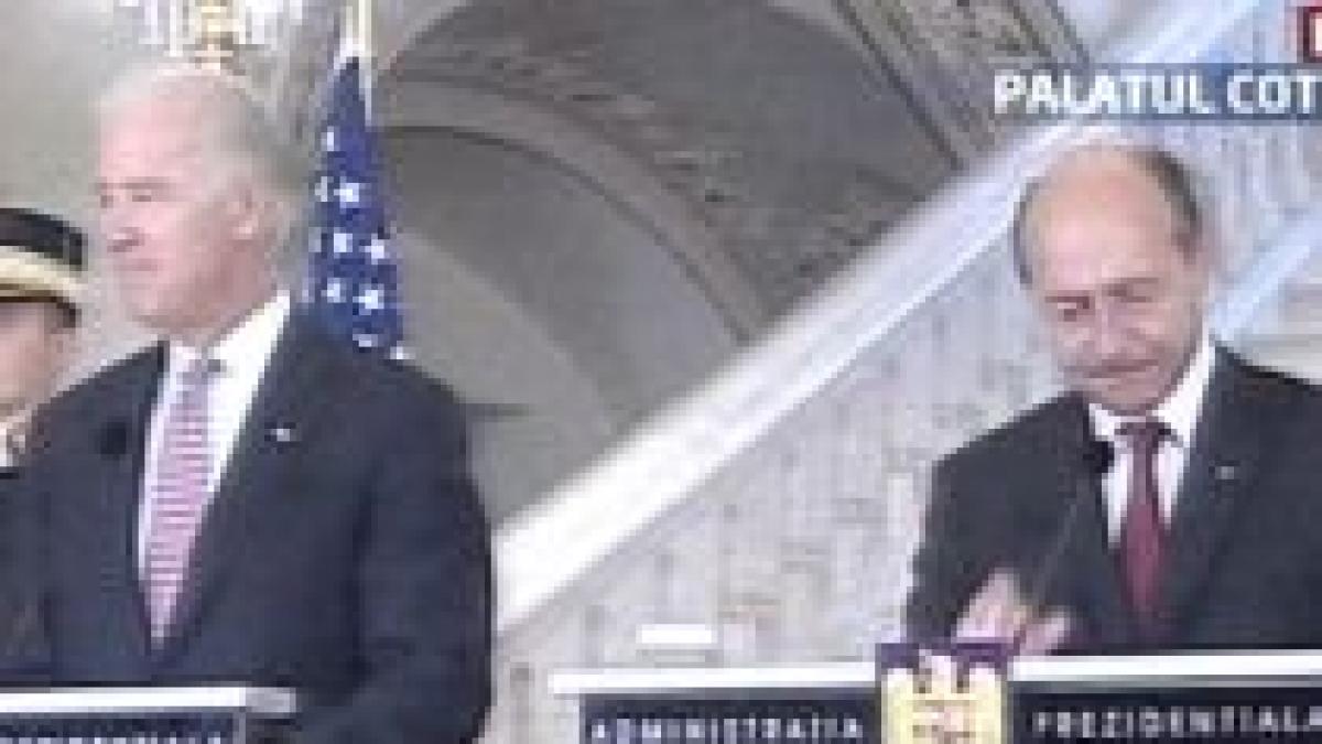 traian basescu dupa intalnirea cu joe biden pacea si securitatea nu sunt gratis costa
