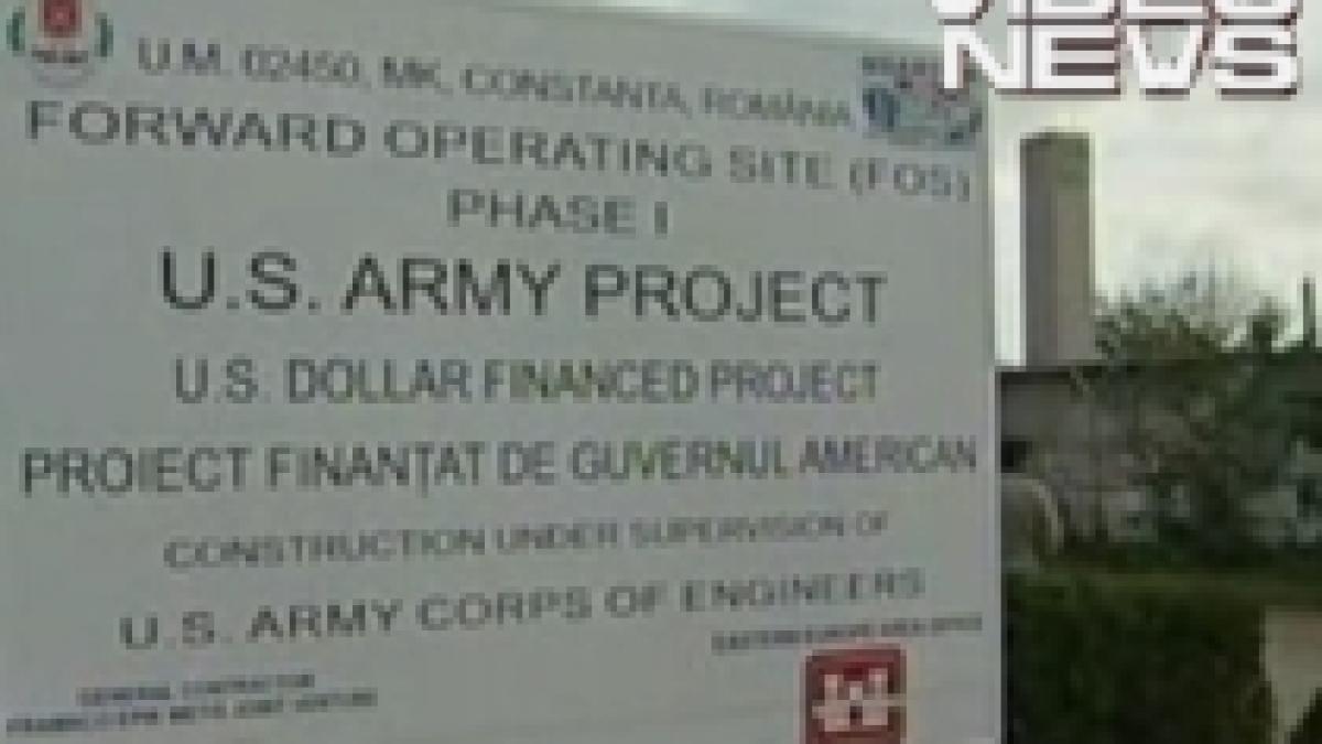 constructia bazei militare americane de la kogalniceanu la un pas de finalizare video