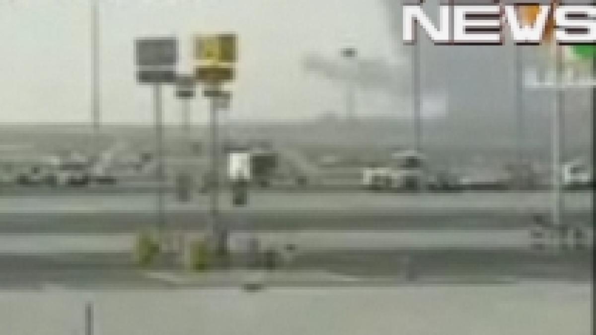 tragedie filmata prabusirea unui boeing 707 cargo surprinsa de camerele de supraveghere video