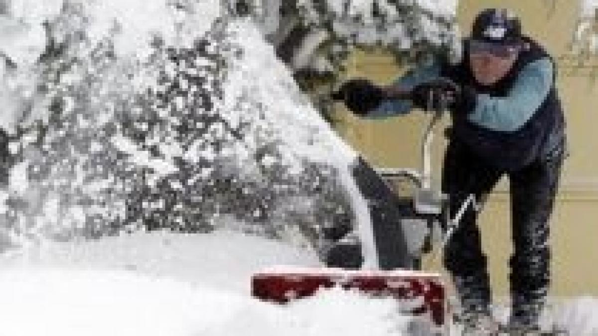 iarna timpurie in sua stratul de zapada in denver masoara aproape un metru