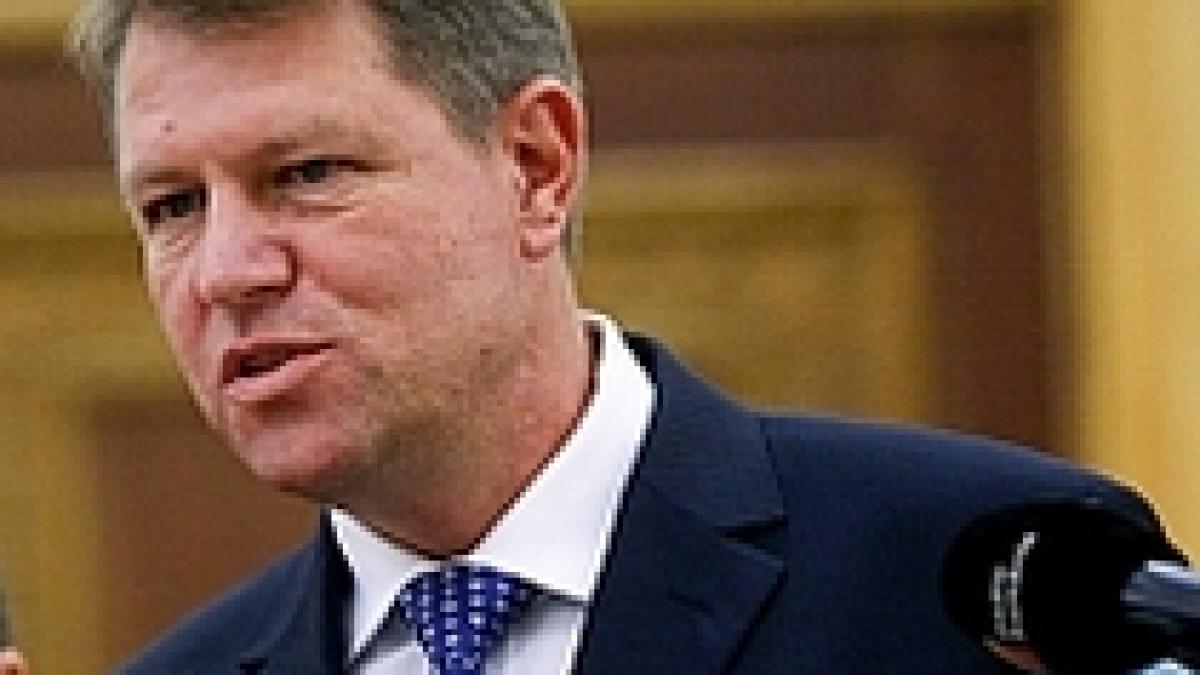 iohannis intreg demersul legat de guvernul croitoru este o pierdere de timp