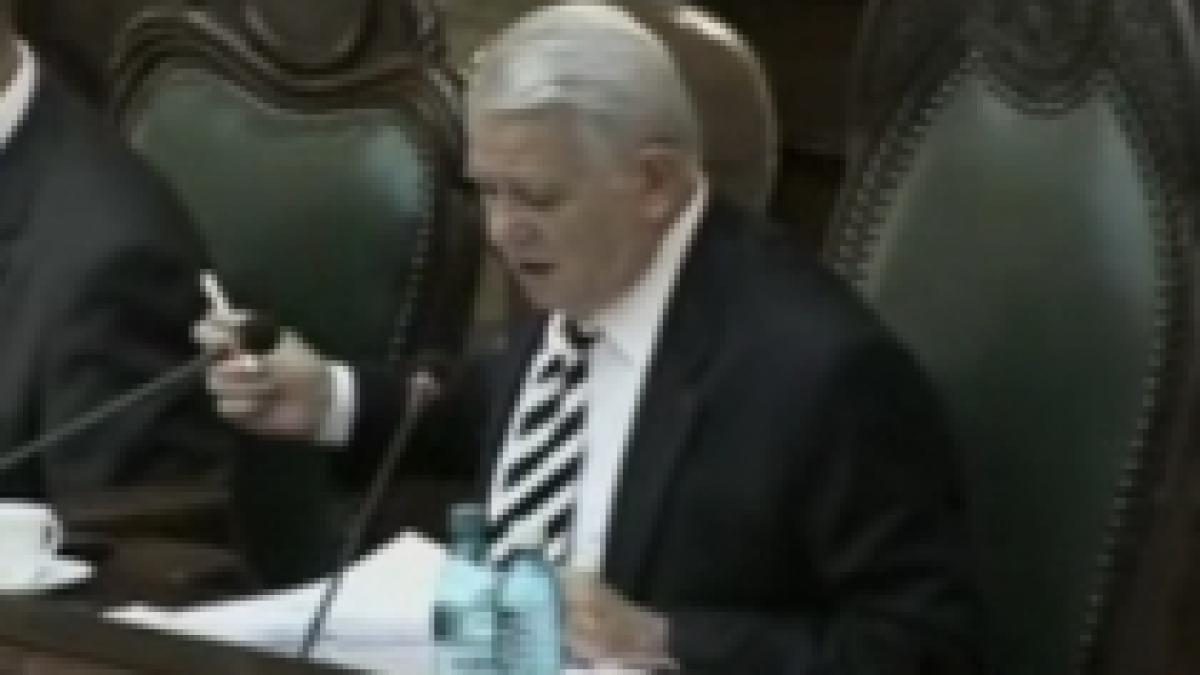 teodor melescanu inchide usa ca ne ia gripa porcina pe toti video