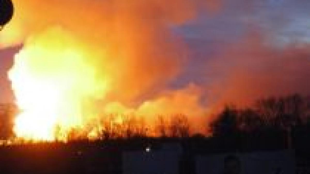 explozie la un depozit de armament din rusia doi oameni au murit