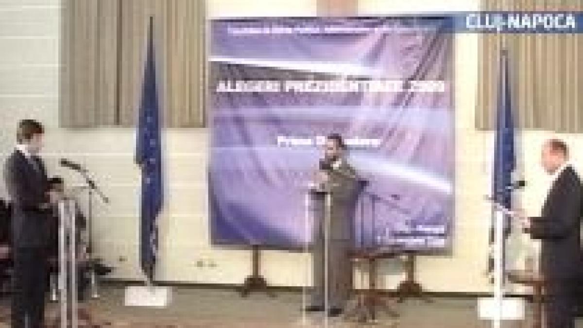 inregistrarea integrala a dezbaterii electorale dintre traian basescu si crin antonescu video