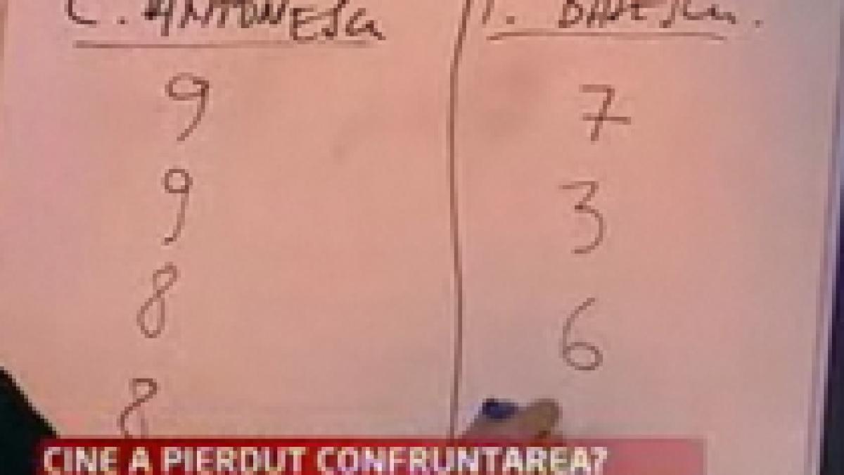 note pentru candida 539 i intra antonescu in turul doi datorita confruntarii cu basescu video