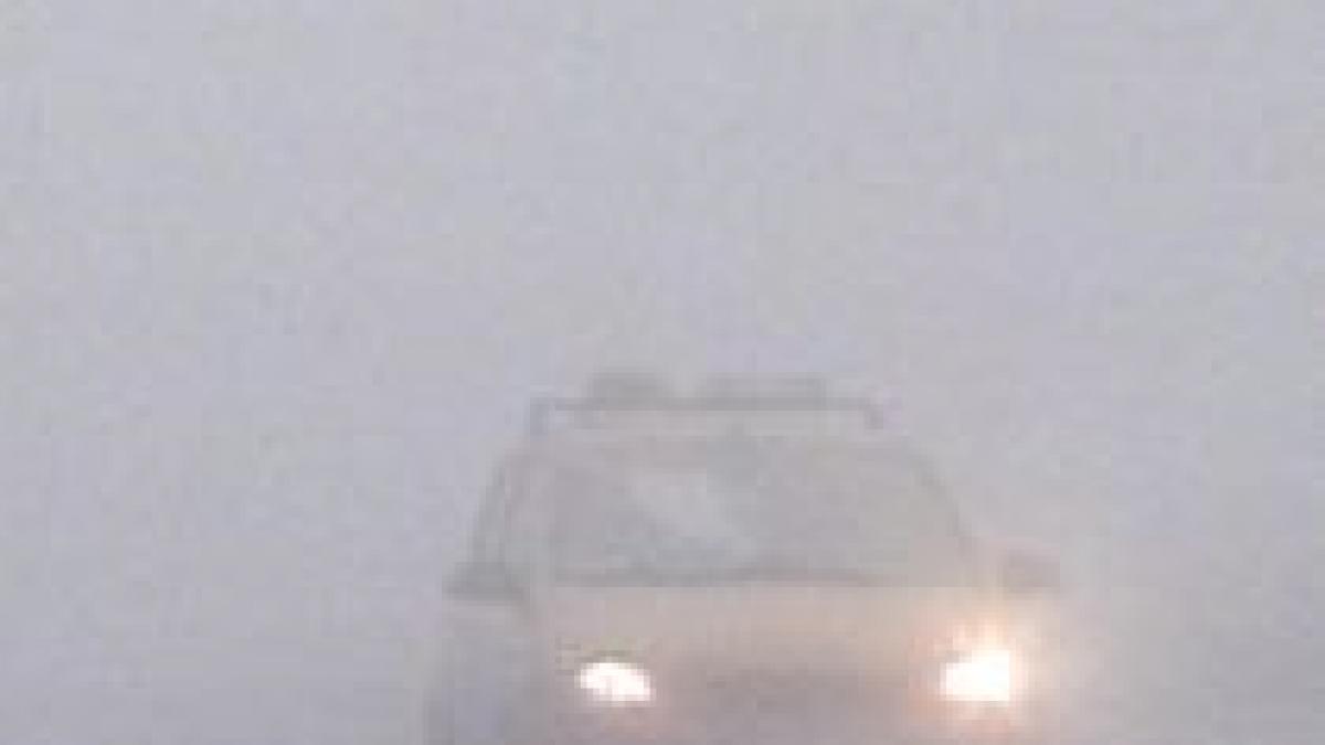 infotrafic trafic in conditii de ceata densa in bucuresti si alte sapte judete