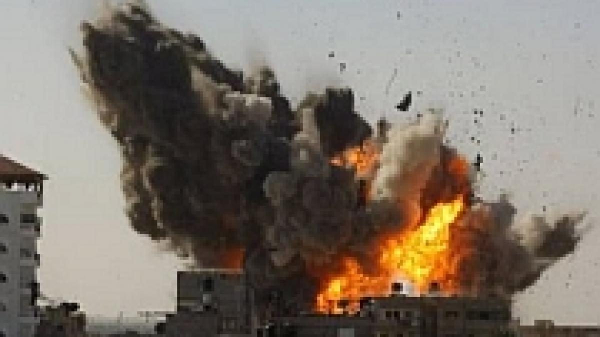 israel a lansat atacuri aeriene asupra fasiei gaza