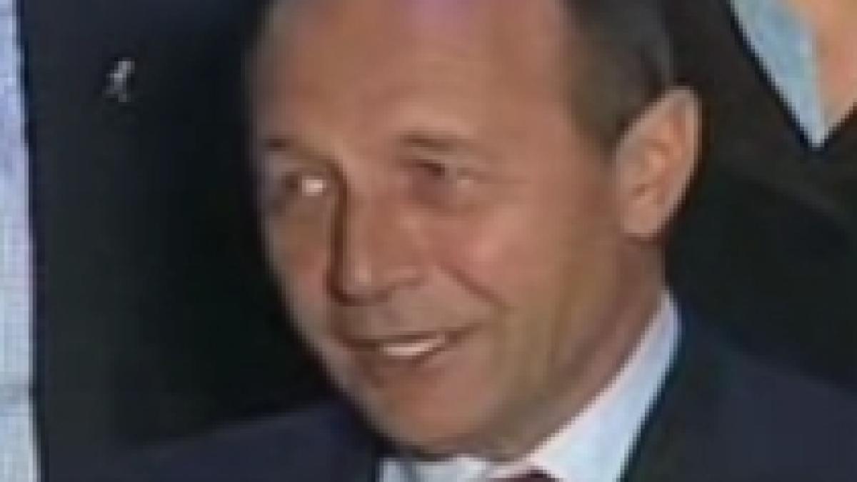 basescu cel mai mare motiv de bucurie faptul ca referendumul a fost validat video