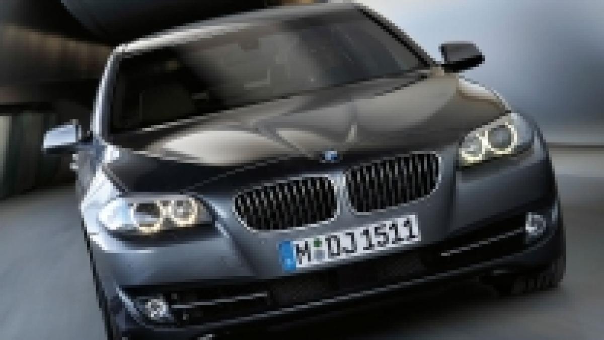 bmw seria 5 sedan a fost prezentat oficial foto