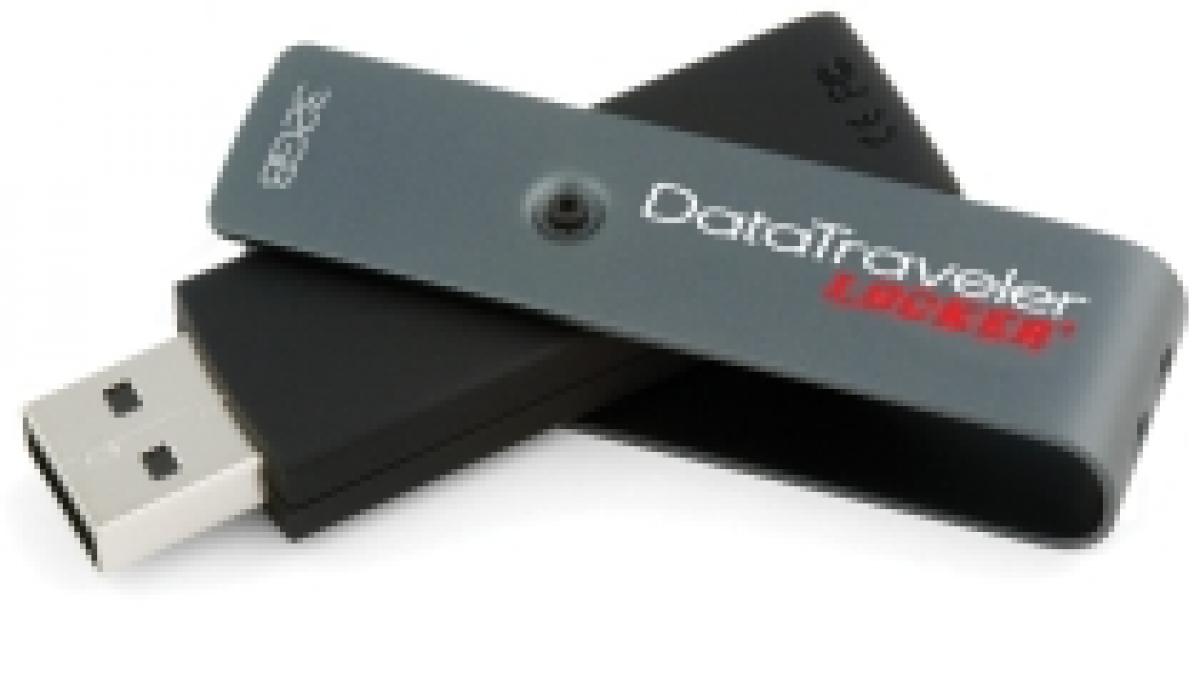 kingston datatraveler locker un nou dispozitiv flash usb securizat foto