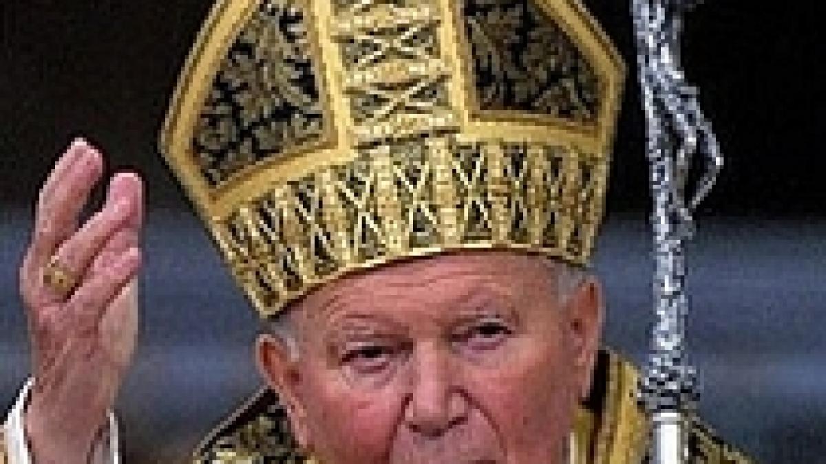 papa ioan paul ii se autoflagela