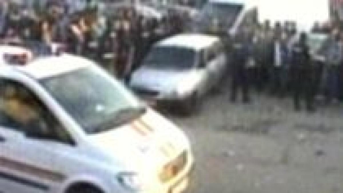 razie de amploare la un centru comercial din capitala video