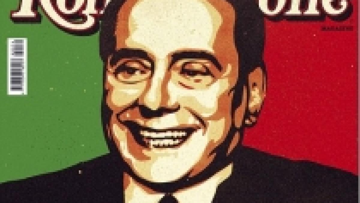 silvio berlusconi desemnat starul rock al anului de revista rolling stone