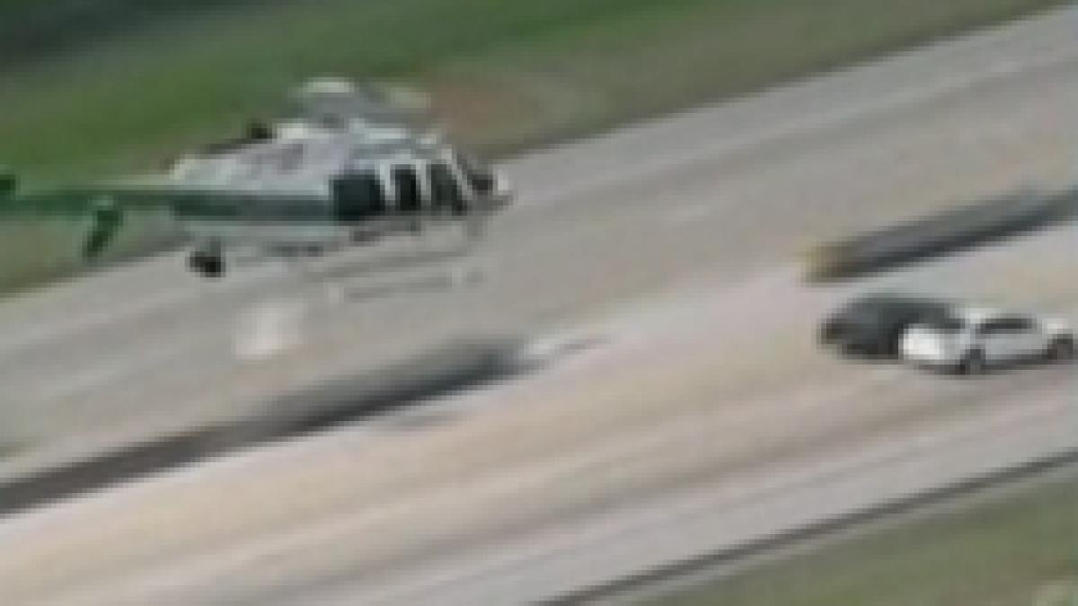 urmarire spectaculoasa un american conduce cu 160 km h dupa ce a lovit un politist video