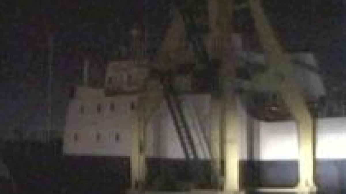 accident de munca pe santierul naval constanta un barbat a cazut de la cinci metri video