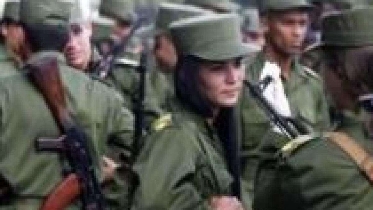 cuba efectueaza ample manevre militare pentru respingerea unui eventual atac al sua