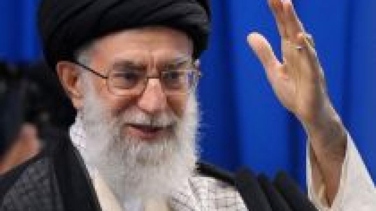 khamenei acuza ocupantii de sponsorizarea terorismului in orientul mijlociu