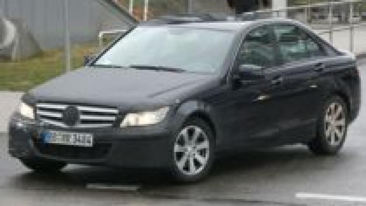 mercedes benz c class facelilft surprins in fotografii spion foto