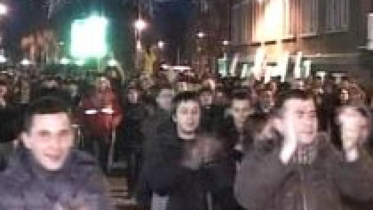 manifestari in mai multe orase si in capitala dupa modelul de la timisoara video