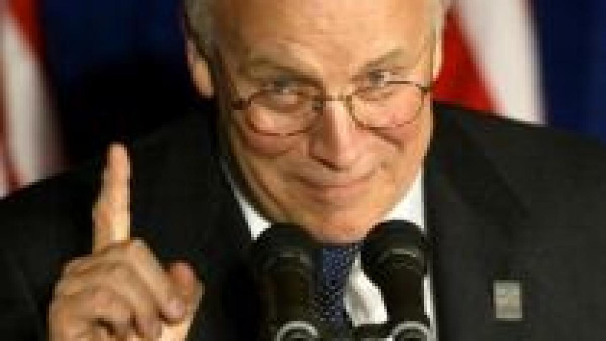 dick cheney obama arata adversarilor sua semne de slabiciune