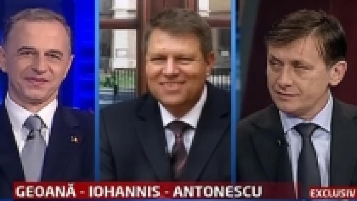 iohannis daca geoana pierde alegerile nu voi accepta o alta nominalizare video