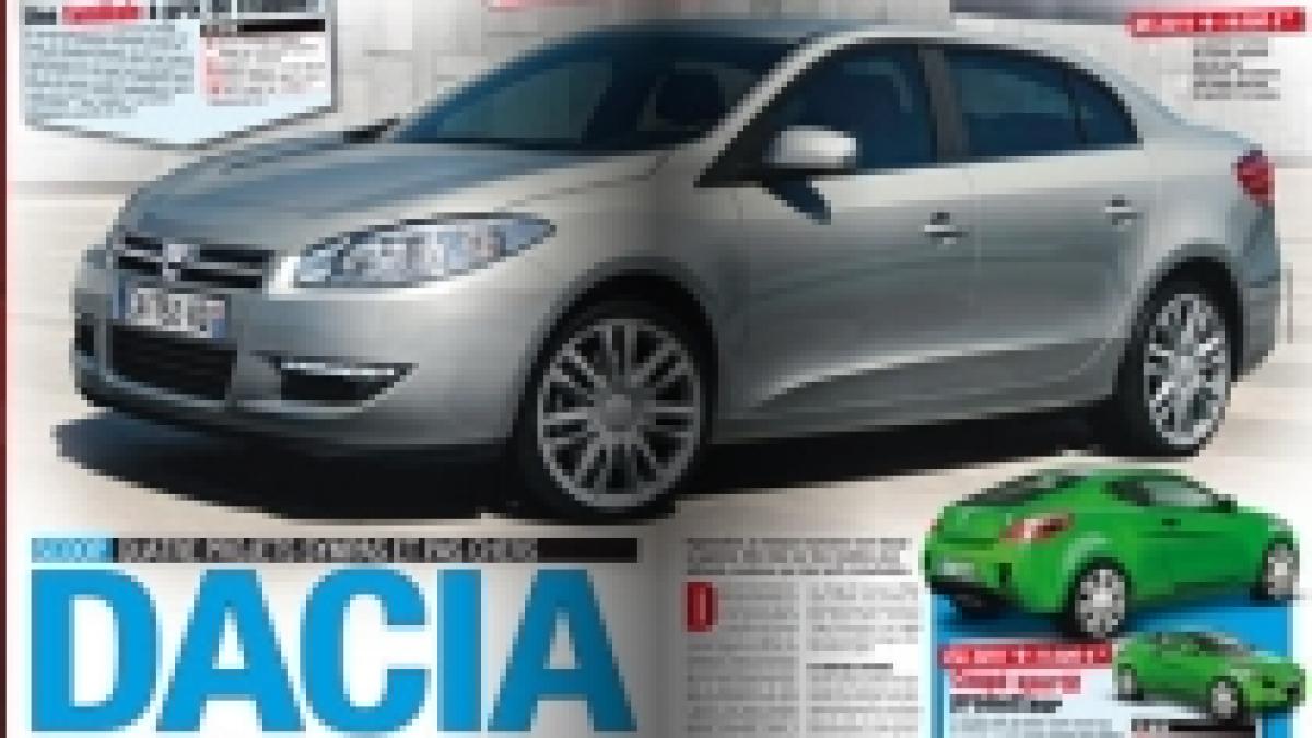 dacia va lansa un coupe si un model de clasa medie similar cu renault fluence