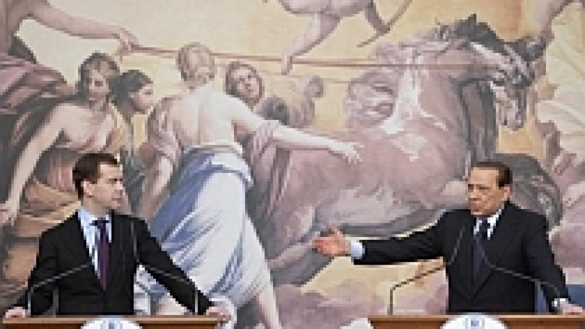 berlusconi lauda initiativele de securitate ale rusiei