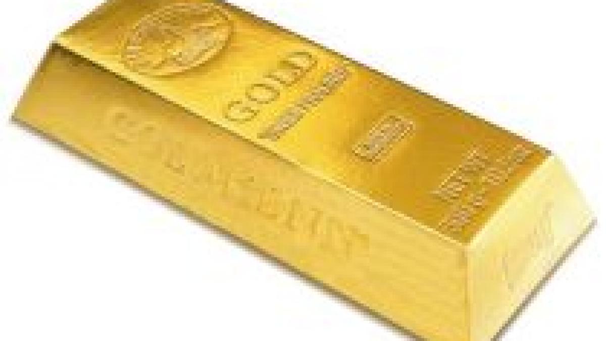 aurul se ieftineste cu 2 pe piata europeana