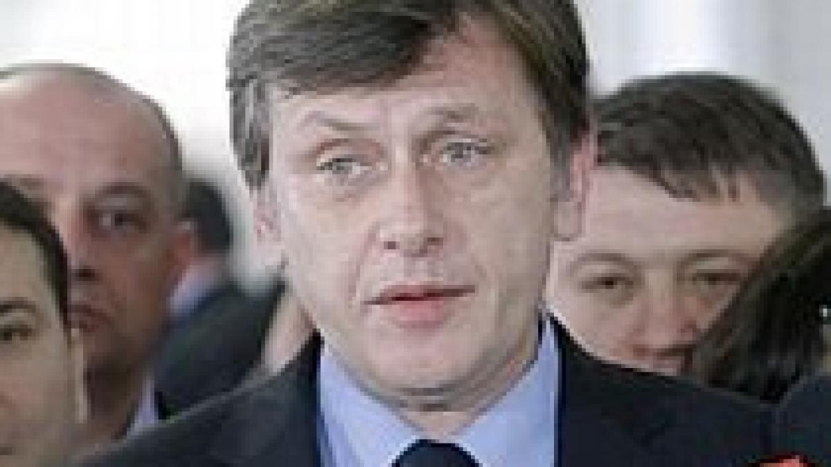 dialog antonescu tariceanu eu iau decizii daca vrei guvern pdl esti liber sa pleci