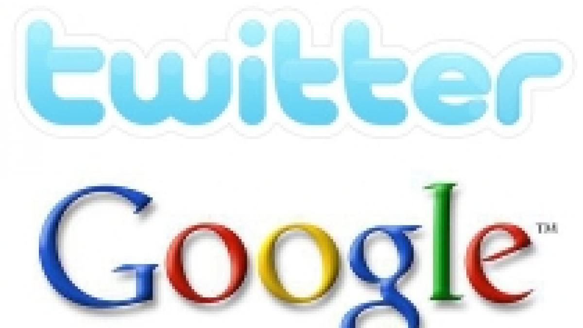 postarile de pe twitter vor aparea in timp real pe google