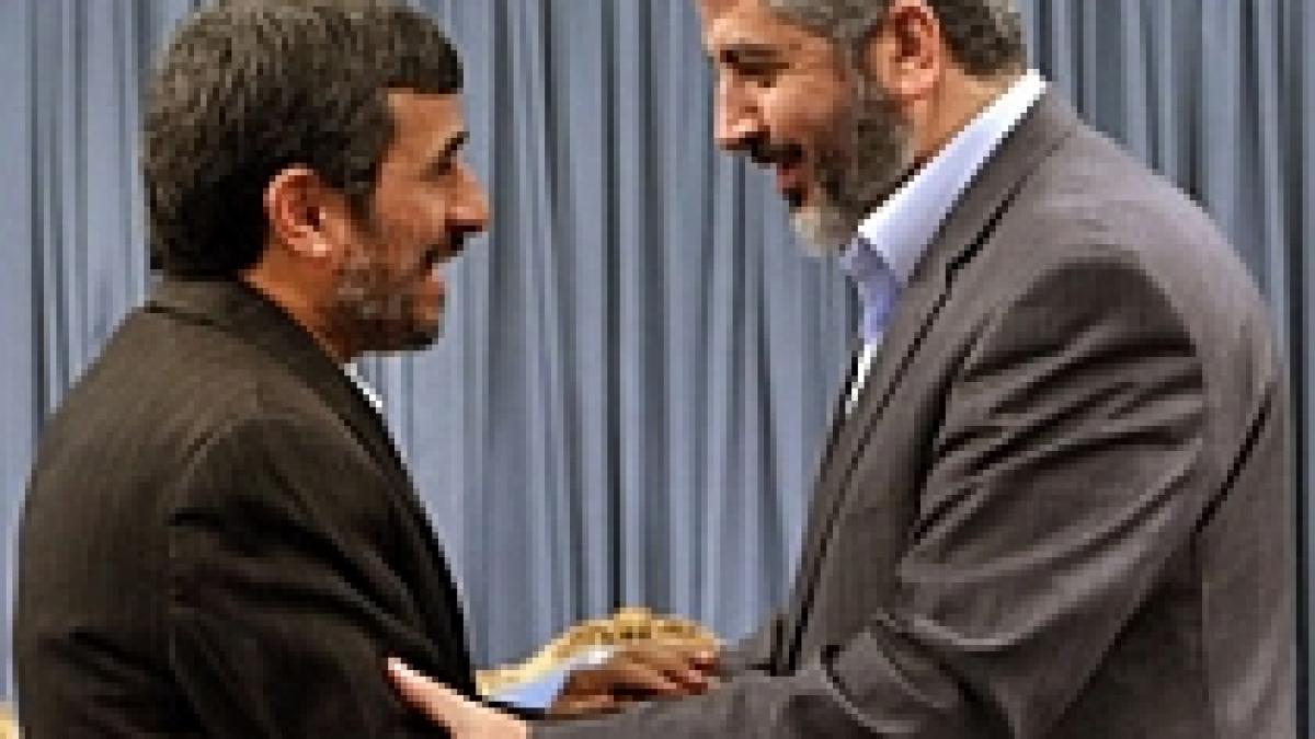 ahmadinejad reafirma sprijinul iranian pentru palestinieni