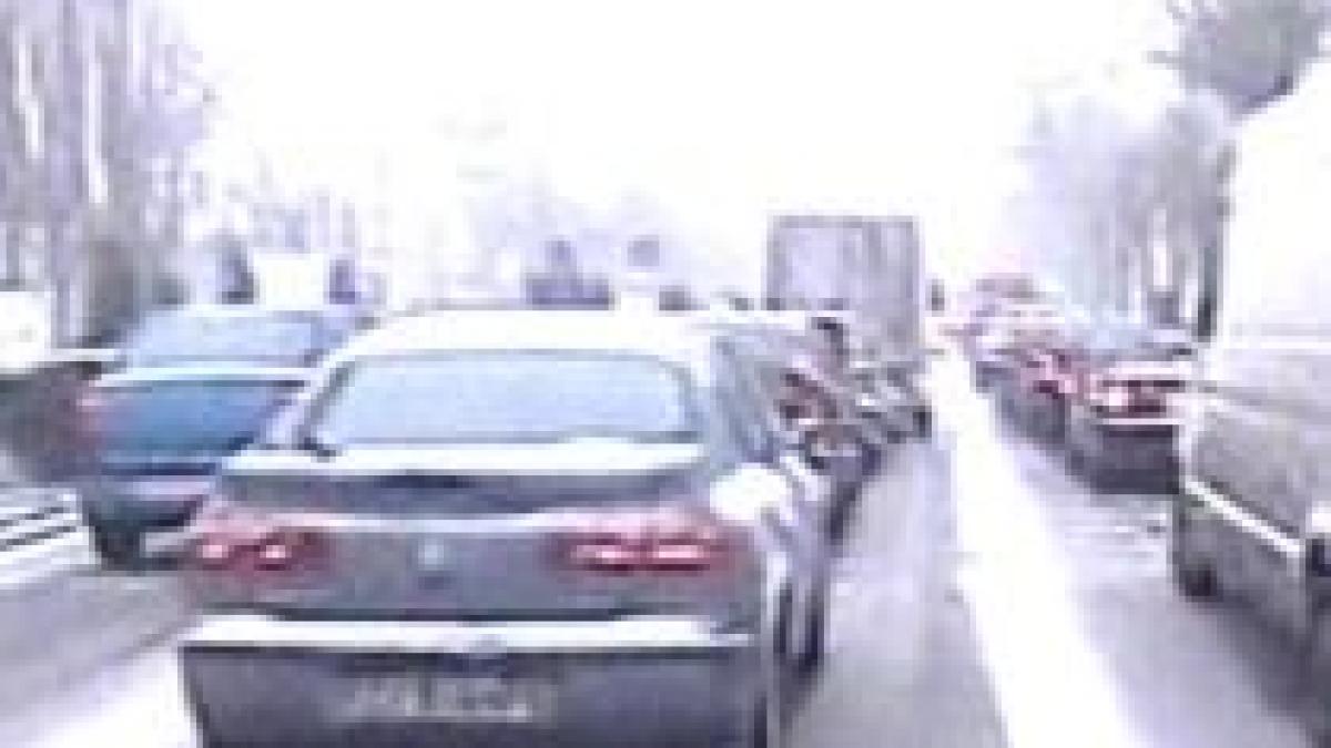 autostrada a2 inchisa din cauza poleiului pe tronsonul bucuresti drajna