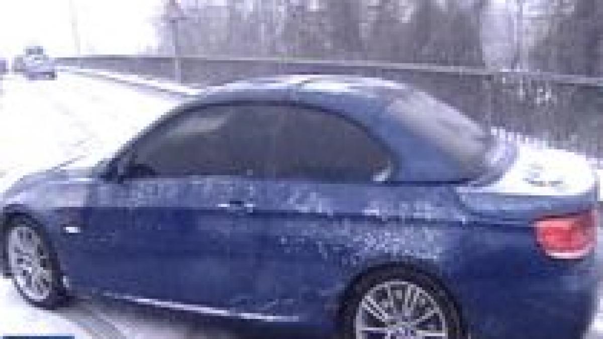 accidente din cauza poleiului peste 170 de tamponari in capitala