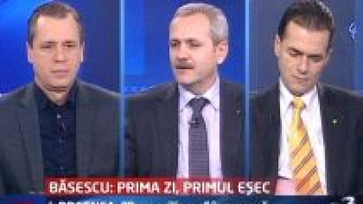 stirea zilei basescu prima zi primul esec