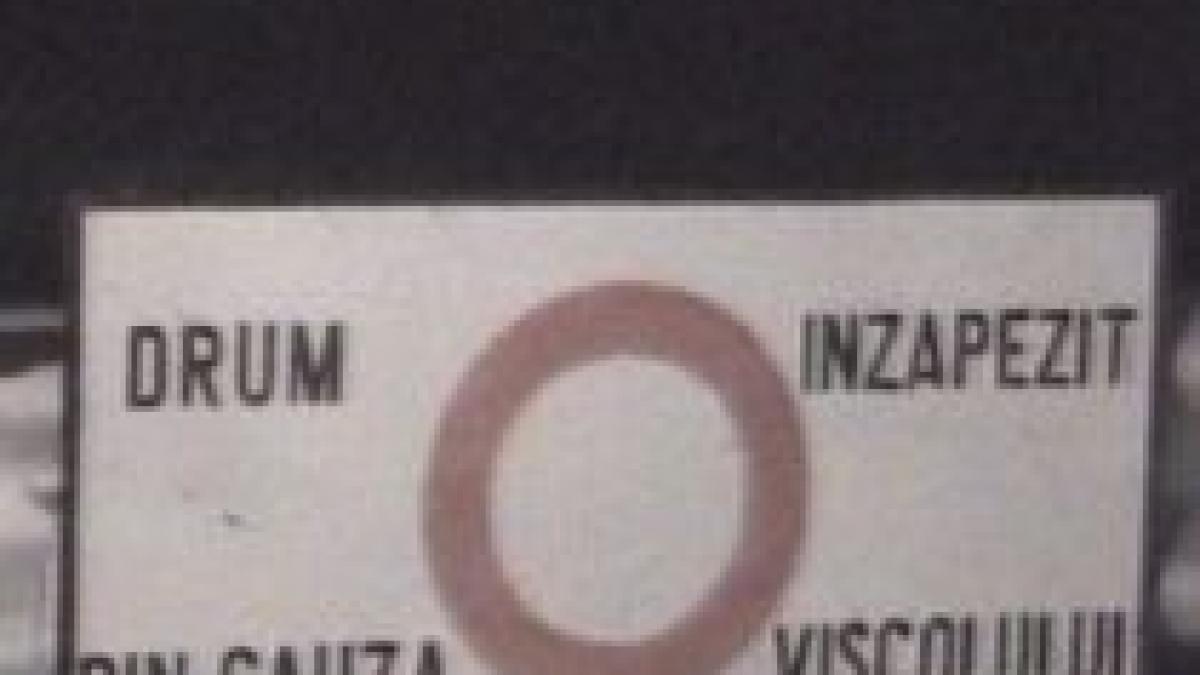 sosele blocate din cauza ninsorilor abundente vezi situatia drumurilor