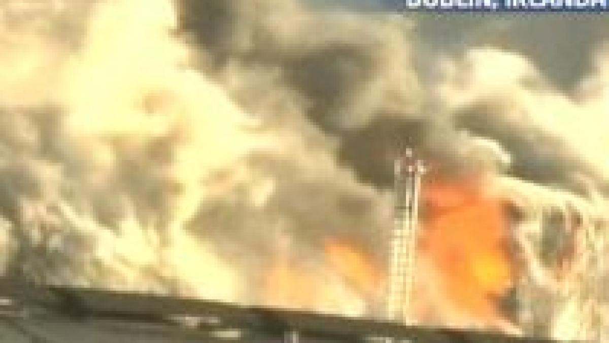 irlanda incendiu la fabrica de bere guiness din centrul capitalei video