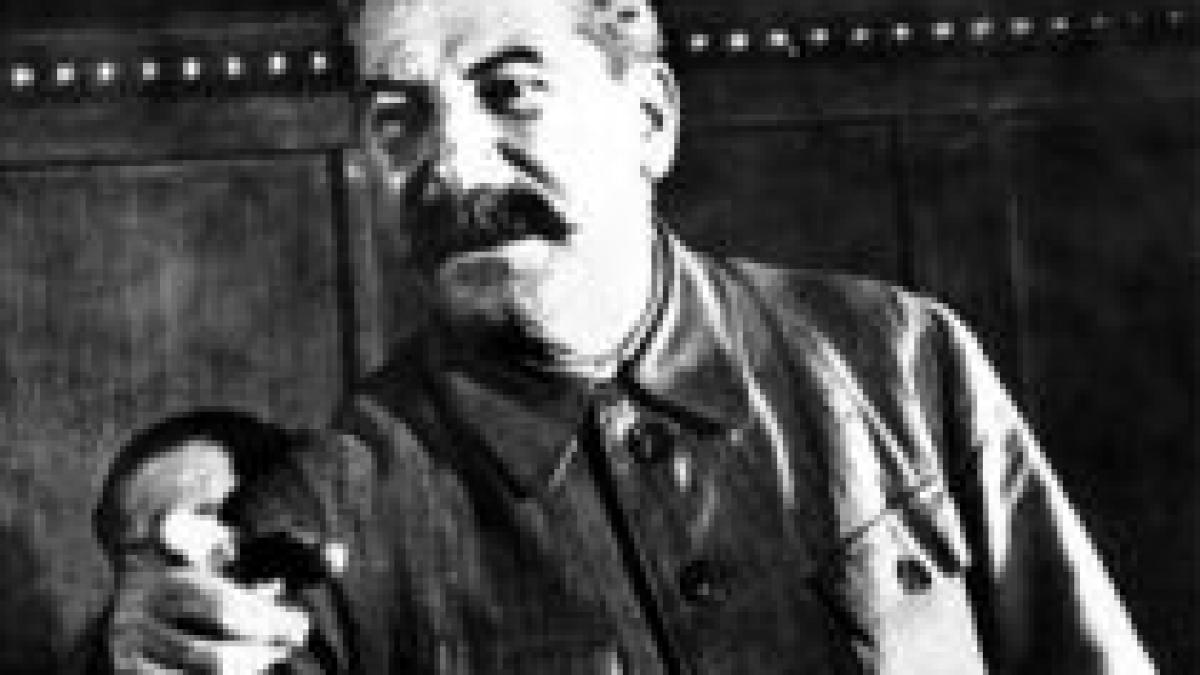 stalin comemorat la moscova la 130 de ani de la nastere