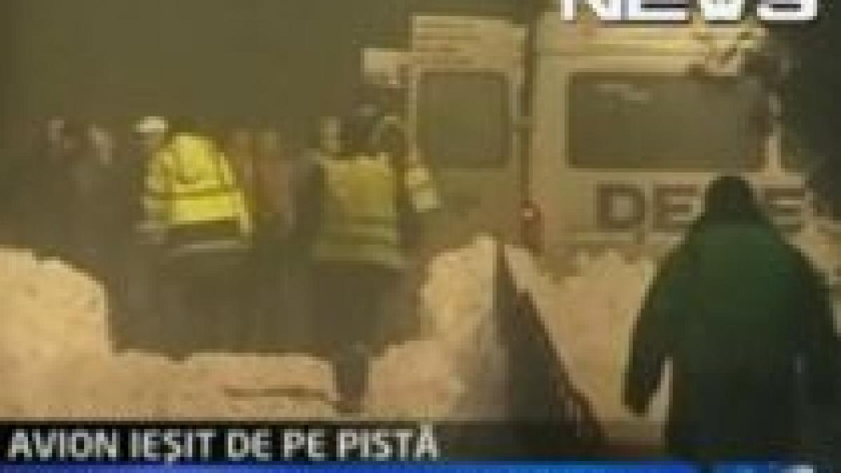 panica pentru pasagerii unui avion care a ratat aterizarea pe pista din iasi