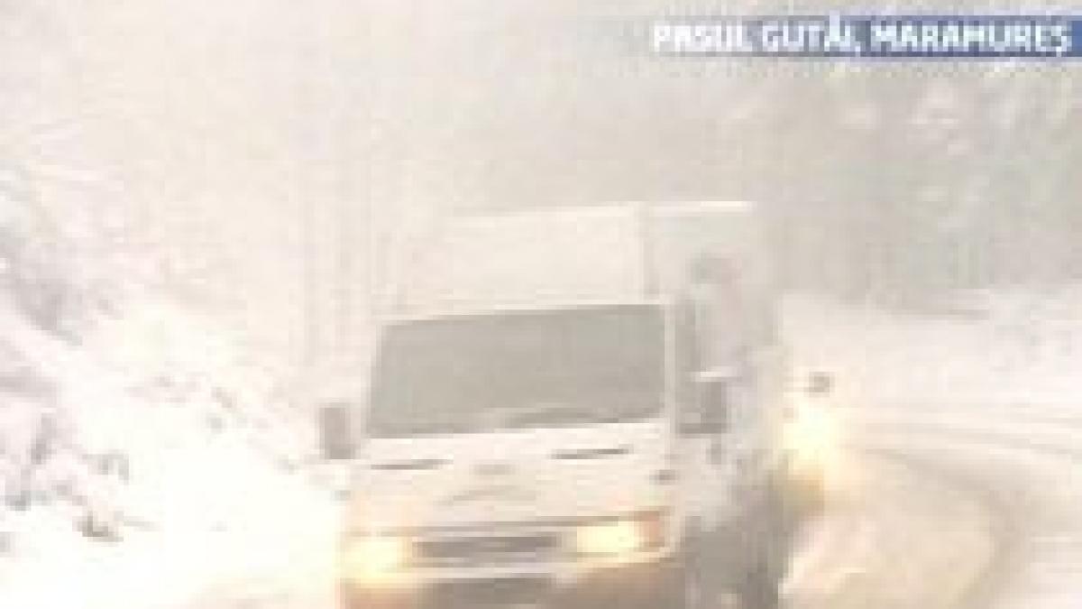 iarna si a intrat in drepturi in pasul gutai firma de deszapezire amendata video