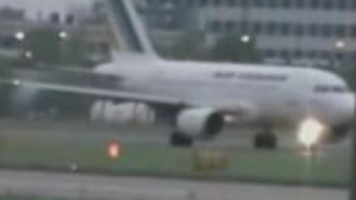 un avion air france la un pas de ciocnire cu aeronava unei companii israeliene video