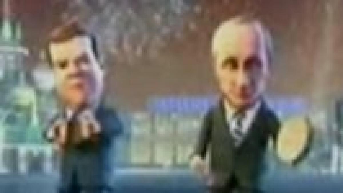 parodie cu medvedev si putin in rolurile principale hit pe internet video