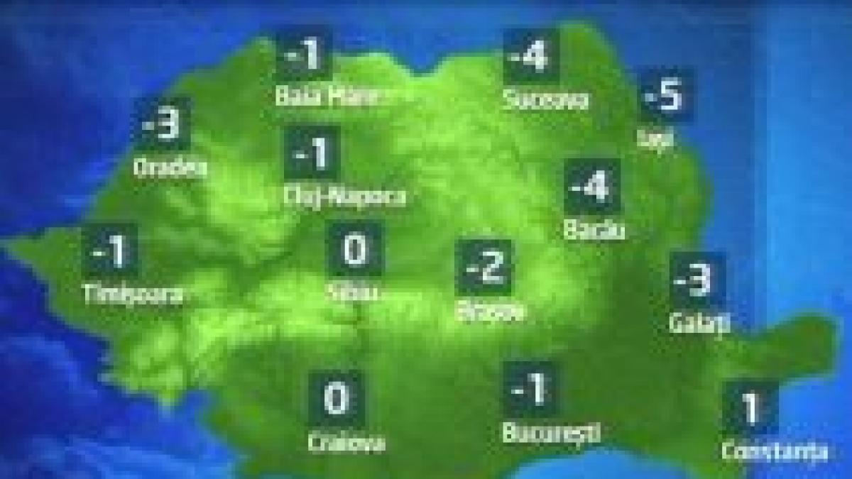 ninsorile se raresc de luni vezi prognoza meteo
