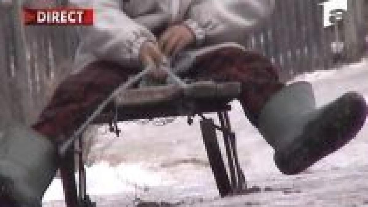 baiatul de 10 ani care a intrat cu sania sub masina unui politist a murit la spital