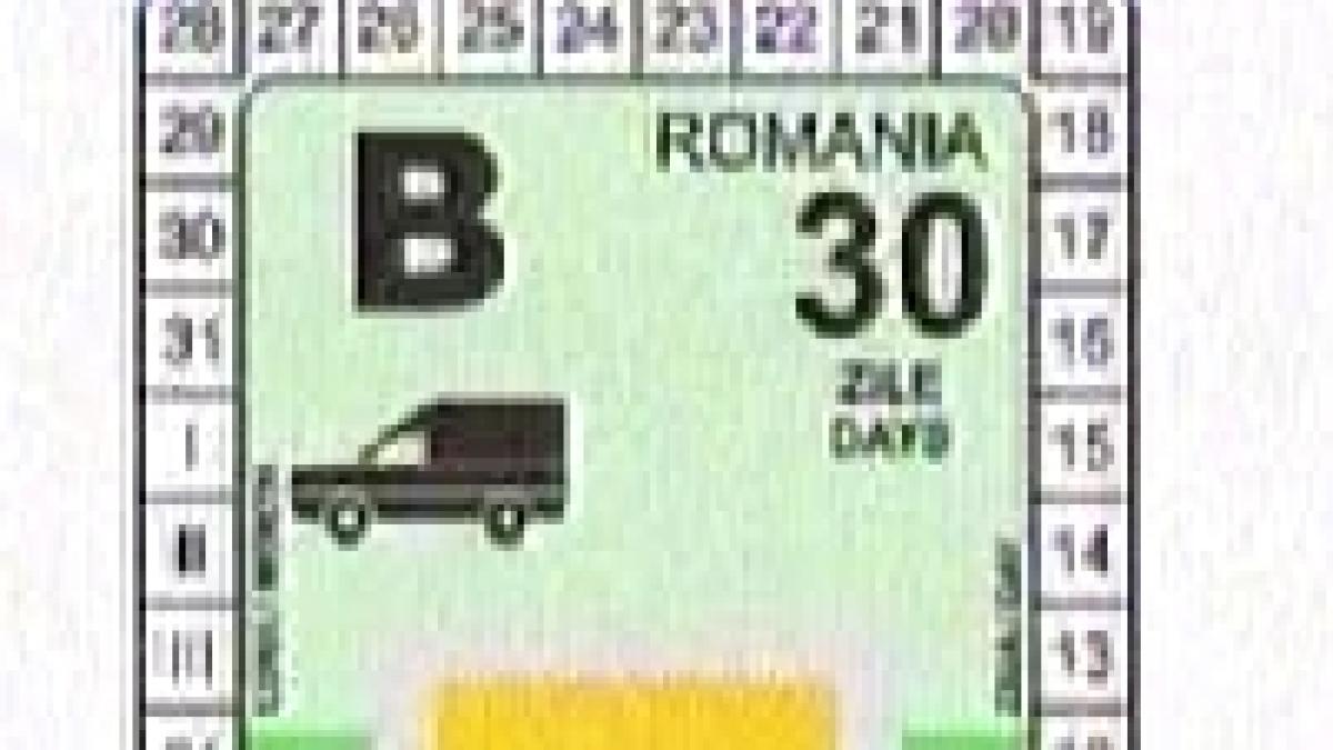 Guvernul va introduce rovinieta electronică, în primul trimestru al lui 2010