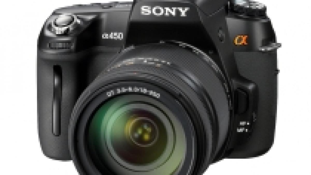 sony 945 450 cel mai nou dslr al producatorului japonez foto