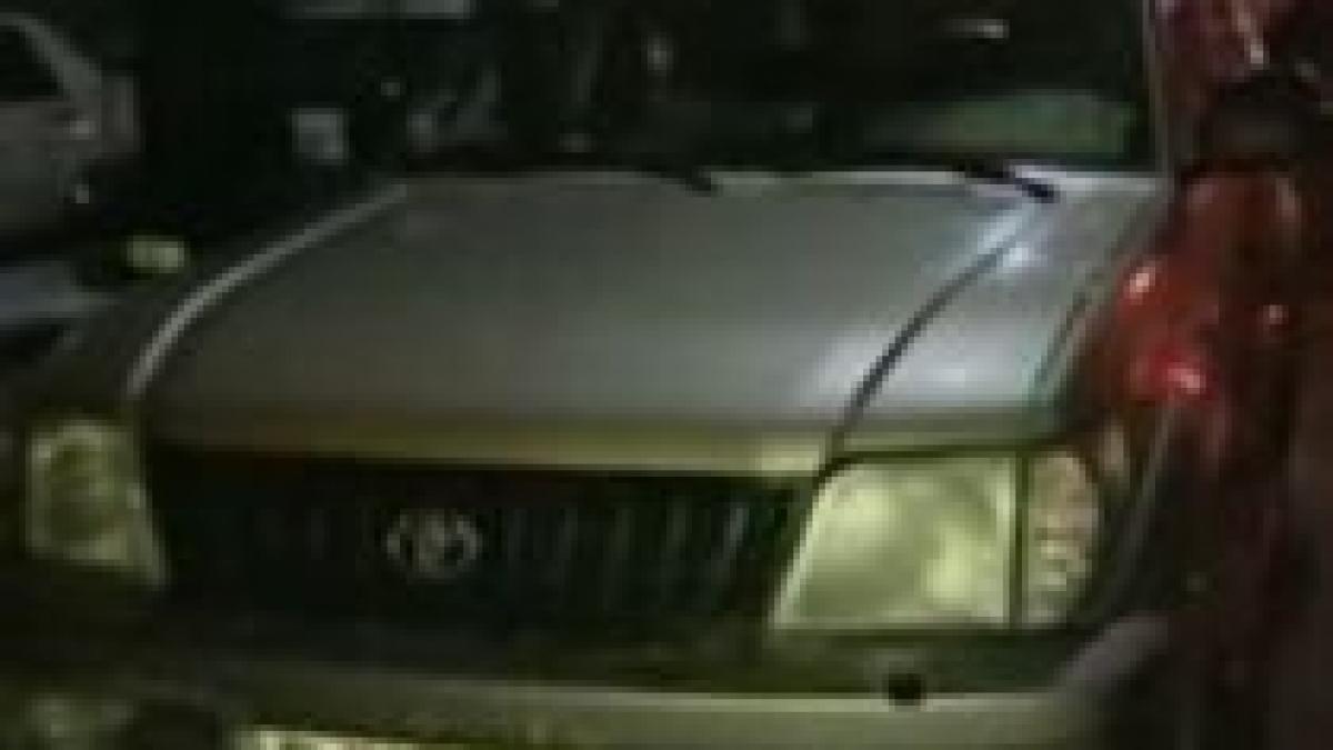 ilfov un barbat a furat o masina chiar de sub nasul soferului video