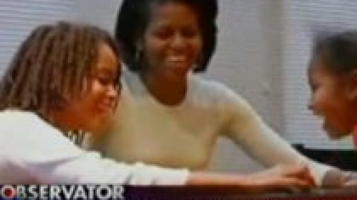 imagini inedite cu familia obama din timpul campaniei electorale video